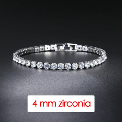 Zirconia Moissanite Tennis Bracelet for Women
